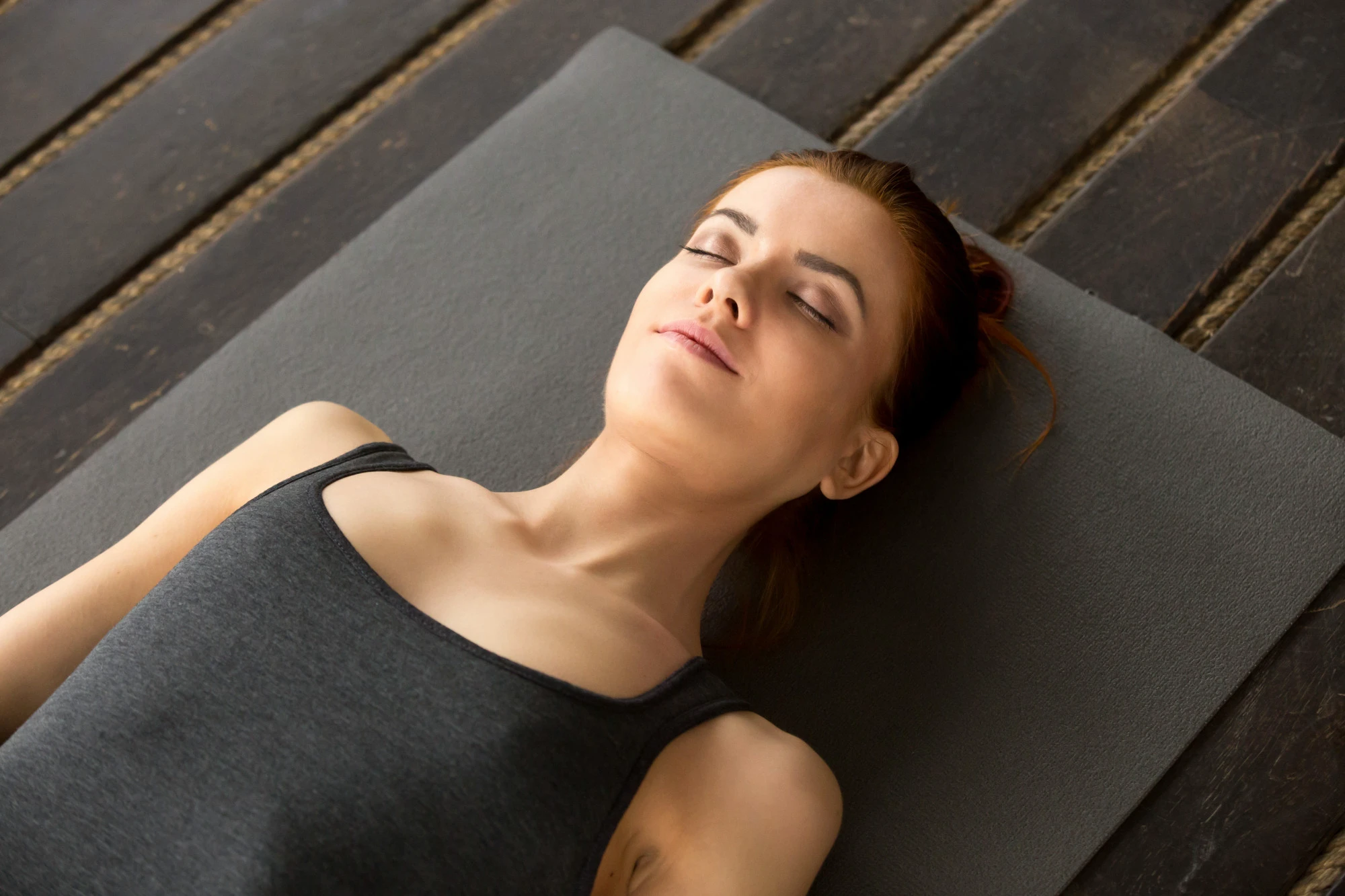 Woman Breathing Mat